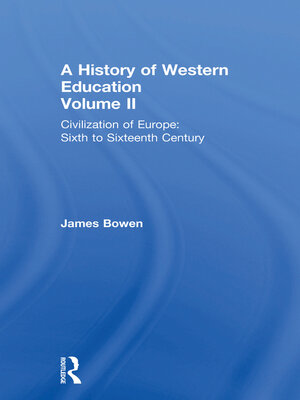 cover image of Hist West Educ